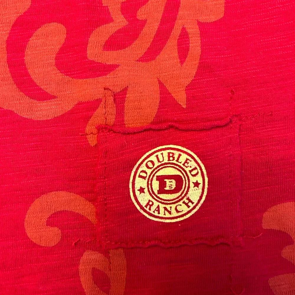 NWT Double D Ranch Red Embroidered Short Sleeve Top - Picture 7 of 9